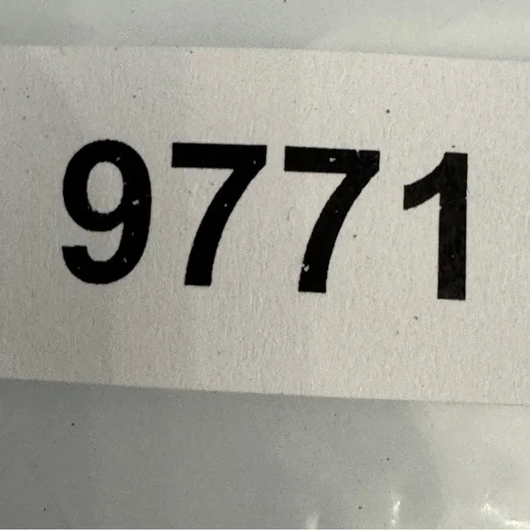 Champion Small Cropped Long Sleeve Shirt Red Navy Cream Colorblock Logo - Picture 6 of 6